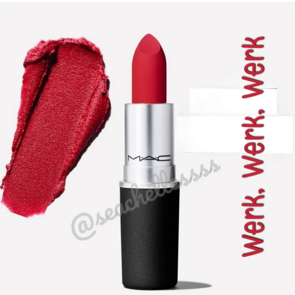 Werk, Werk, Werk | Powder Kiss Lipstick | Mac Cosmetics | Brand New in Box